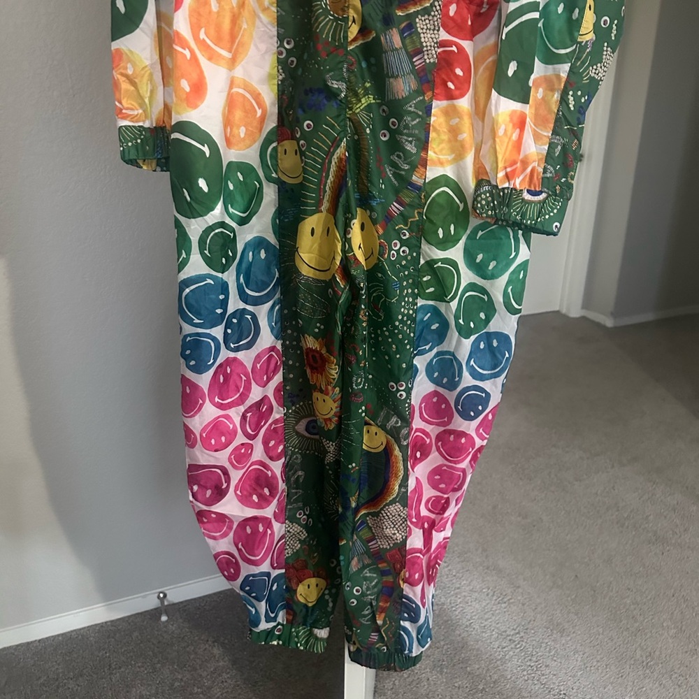 FARM Rio Multicolor Printed Jumpsuit with Orange Accents - Picture 8 of 15